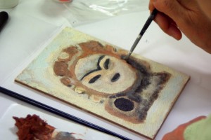 5「土と炭で描く」 - コピー