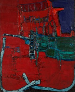 高橋靖夫「あかのアトリエ」1966年