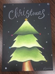 伊東美和先生　チョークアート2