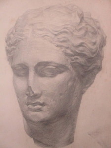 鉛筆デッサン画像