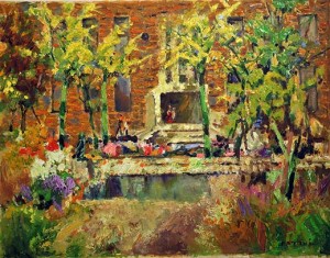 松井緑《芽ぶき時》1982年